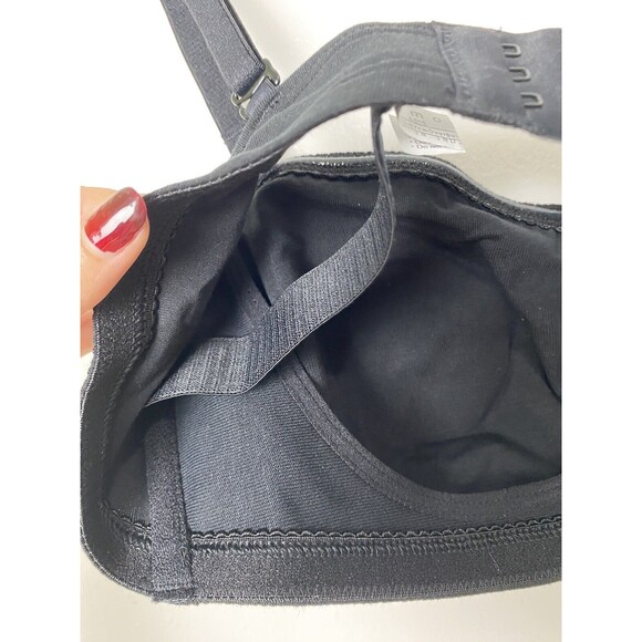 Enamor Perfect Shaping Bra 38B Black Wireless Strapless High Coverage Non Padded - Picture 11 of 11